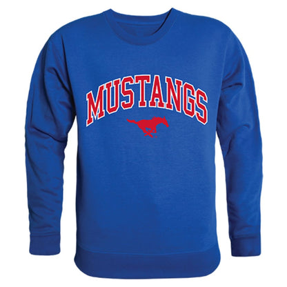 SMU Southern Methodist University Campus Crewneck Pullover Sweatshirt Sweater Royal-Campus-Wardrobe