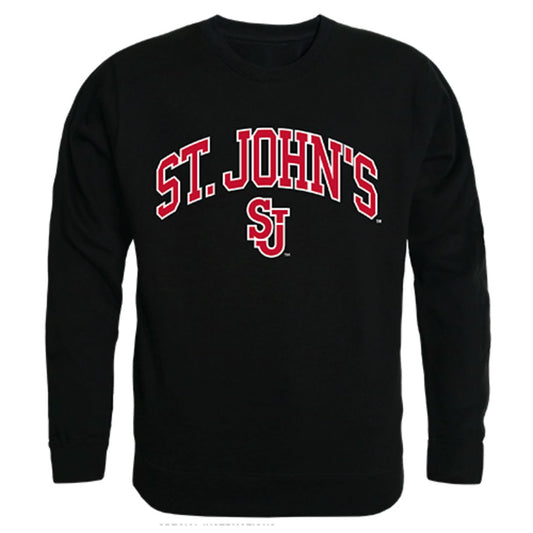 St. John's University Campus Crewneck Pullover Sweatshirt Sweater Black-Campus-Wardrobe
