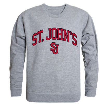 St. John's University Campus Crewneck Pullover Sweatshirt Sweater Heather Grey-Campus-Wardrobe