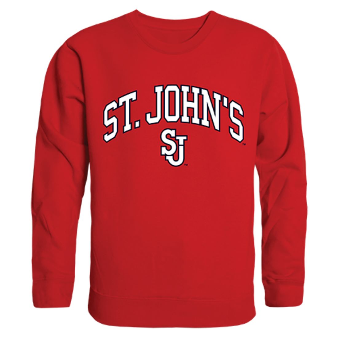 St. John's University Campus Crewneck Pullover Sweatshirt Sweater Red-Campus-Wardrobe