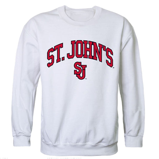 St. John's University Campus Crewneck Pullover Sweatshirt Sweater White-Campus-Wardrobe