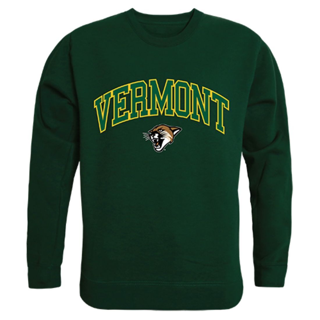 UVM University of Vermont Campus Crewneck Pullover Sweatshirt Sweater Forest-Campus-Wardrobe