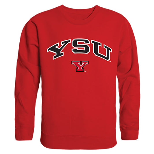 YSU Youngstown State University Campus Crewneck Pullover Sweatshirt Sweater Red-Campus-Wardrobe