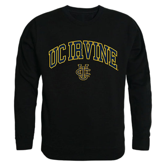 University of California UC Irvine Campus Crewneck Pullover Sweatshirt Sweater Black-Campus-Wardrobe
