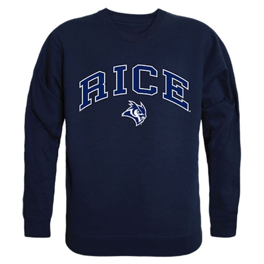 Rice University Campus Crewneck Pullover Sweatshirt Sweater Navy-Campus-Wardrobe
