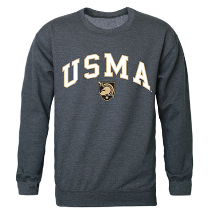 USMA United States Military Academy West Point Army Campus Crewneck Pullover Sweatshirt Sweater Heather Charcoal-Campus-Wardrobe