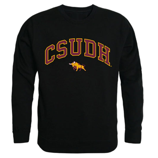 CSUDH California State University Dominguez Hills Campus Crewneck Pullover Sweatshirt Sweater Black-Campus-Wardrobe