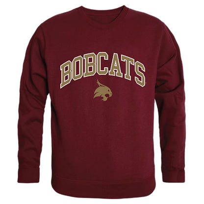 Texas State University Campus Crewneck Pullover Sweatshirt Sweater Maroon-Campus-Wardrobe