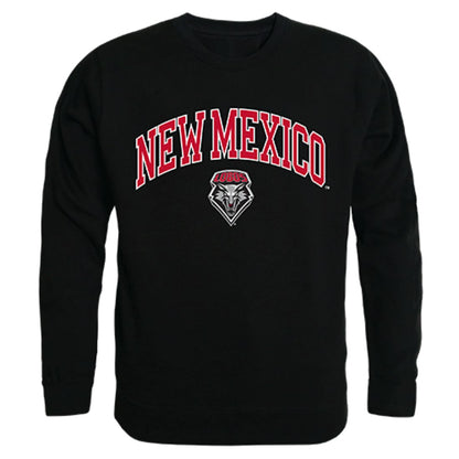 UNM University of New Mexico Campus Crewneck Pullover Sweatshirt Sweater Black-Campus-Wardrobe
