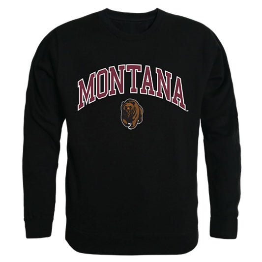 UM University of Montana Campus Crewneck Pullover Sweatshirt Sweater Black-Campus-Wardrobe