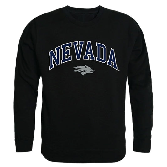 University of Nevada Campus Crewneck Pullover Sweatshirt Sweater Black-Campus-Wardrobe