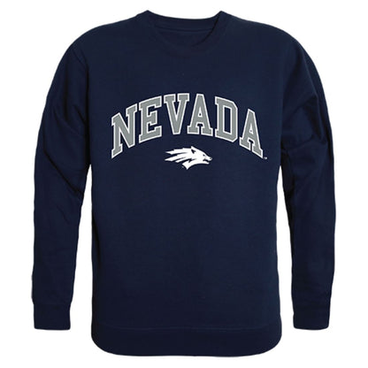 University of Nevada Campus Crewneck Pullover Sweatshirt Sweater Navy-Campus-Wardrobe