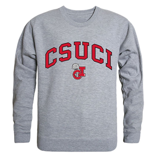 CSUCI CalIfornia State University Channel Islands Campus Crewneck Pullover Sweatshirt Sweater Heather Grey-Campus-Wardrobe
