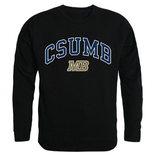 CSUMB California State University Monterey Bay Campus Crewneck Pullover Sweatshirt Sweater Black-Campus-Wardrobe