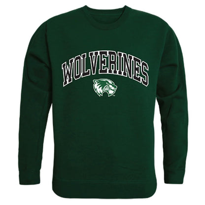 UVU Utah Valley University Campus Crewneck Pullover Sweatshirt Sweater Forest-Campus-Wardrobe