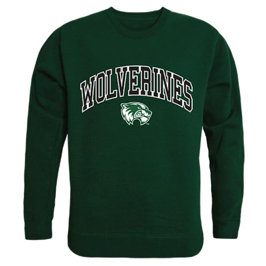 UVU Utah Valley University Campus Crewneck Pullover Sweatshirt Sweater Forest-Campus-Wardrobe