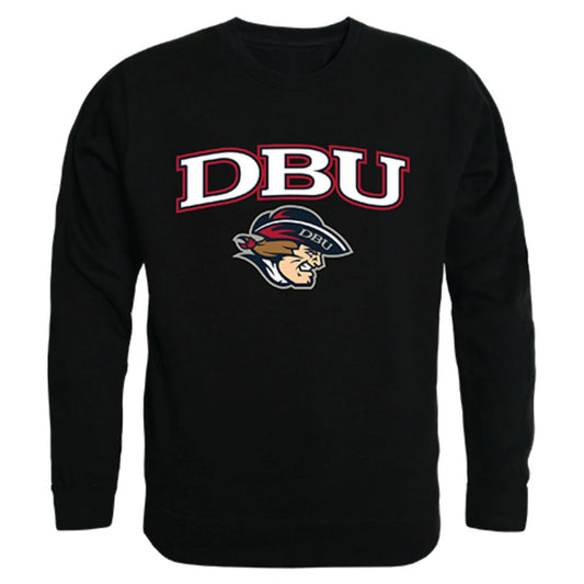 DBU Dallas Baptist University Campus Crewneck Pullover Sweatshirt Sweater Black-Campus-Wardrobe