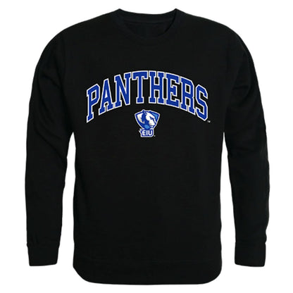 EIU Eastern Illinois University Campus Crewneck Pullover Sweatshirt Sweater Black-Campus-Wardrobe