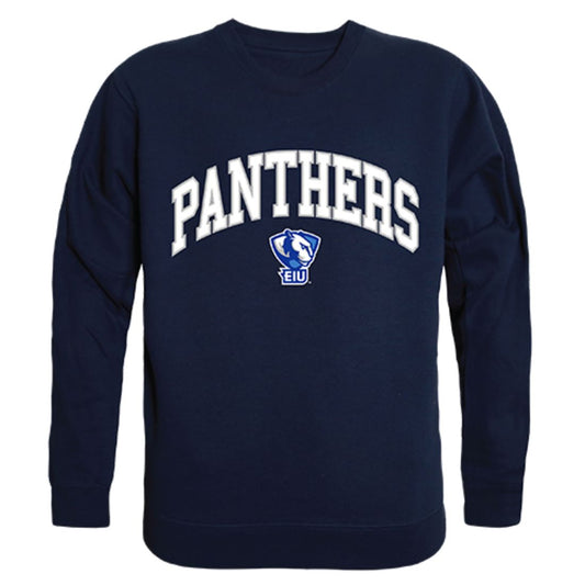 EIU Eastern Illinois University Campus Crewneck Pullover Sweatshirt Sweater Navy-Campus-Wardrobe