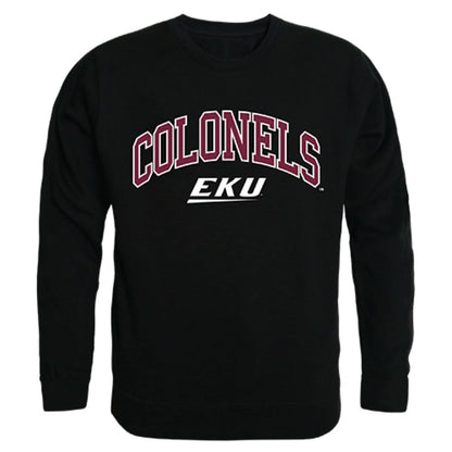 EKU Eastern Kentucky University Campus Crewneck Pullover Sweatshirt Sweater Black-Campus-Wardrobe