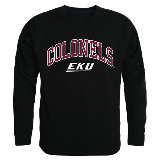 EKU Eastern Kentucky University Campus Crewneck Pullover Sweatshirt Sweater Black-Campus-Wardrobe