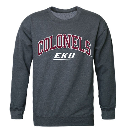 EKU Eastern Kentucky University Campus Crewneck Pullover Sweatshirt Sweater Heather Charcoal-Campus-Wardrobe