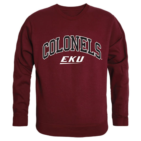 EKU Eastern Kentucky University Campus Crewneck Pullover Sweatshirt Sweater Maroon-Campus-Wardrobe