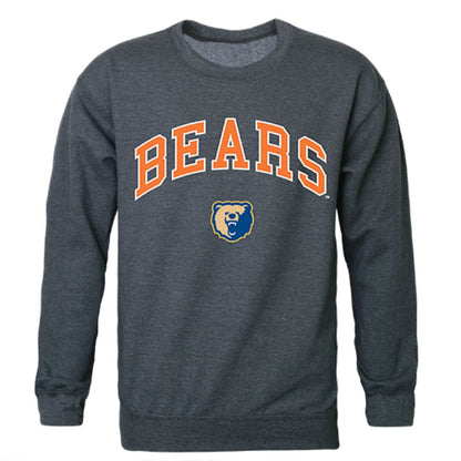 Morgan State University Campus Crewneck Pullover Sweatshirt Sweater Heather Charcoal-Campus-Wardrobe