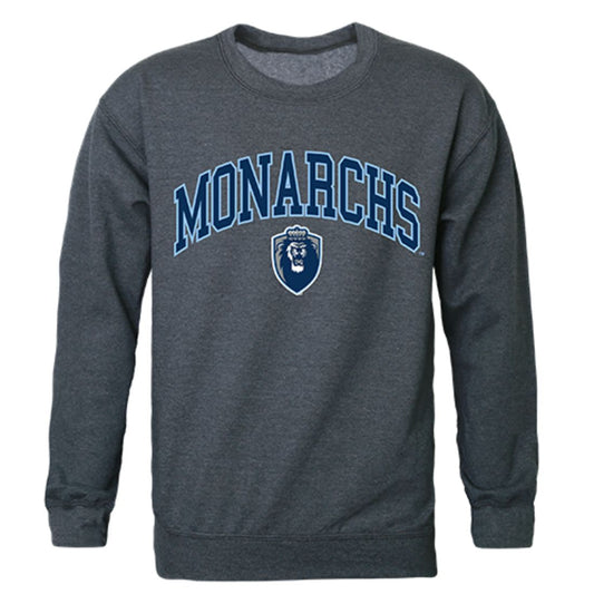 ODU Old Dominion University Campus Crewneck Pullover Sweatshirt Sweater Heather Charcoal-Campus-Wardrobe
