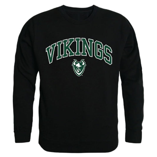 PSU Portland State University Campus Crewneck Pullover Sweatshirt Sweater Black-Campus-Wardrobe