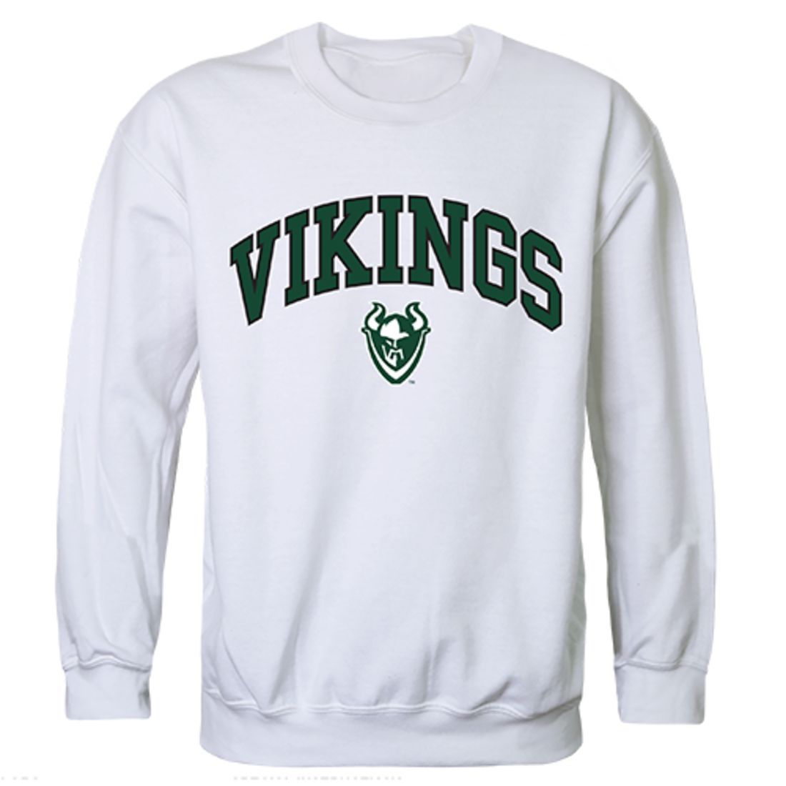 PSU Portland State University Campus Crewneck Pullover Sweatshirt Sweater White-Campus-Wardrobe