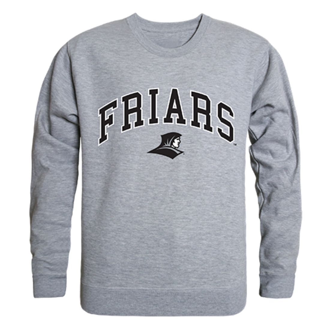 Providence College Campus Crewneck Pullover Sweatshirt Sweater Heather Grey-Campus-Wardrobe