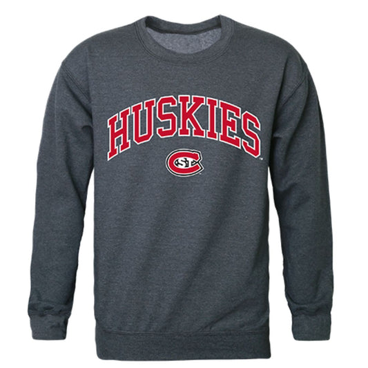 St. Cloud State University Campus Crewneck Pullover Sweatshirt Sweater Heather Charcoal-Campus-Wardrobe