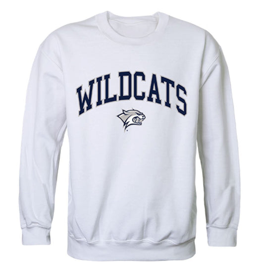 UNH University of New Hampshire Campus Crewneck Pullover Sweatshirt Sweater White-Campus-Wardrobe