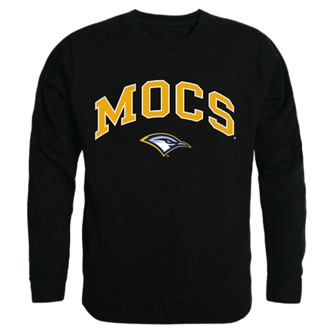 UTC University of Tennessee at Chattanooga Campus Crewneck Pullover Sweatshirt Sweater Black-Campus-Wardrobe