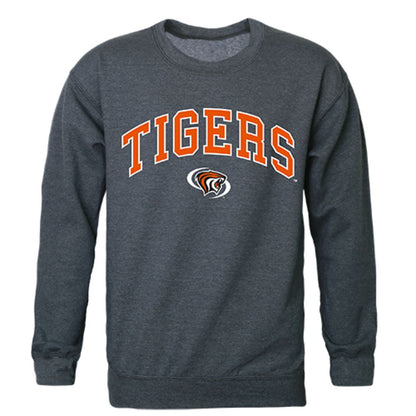 University of the Pacific Campus Crewneck Pullover Sweatshirt Sweater Heather Charcoal-Campus-Wardrobe