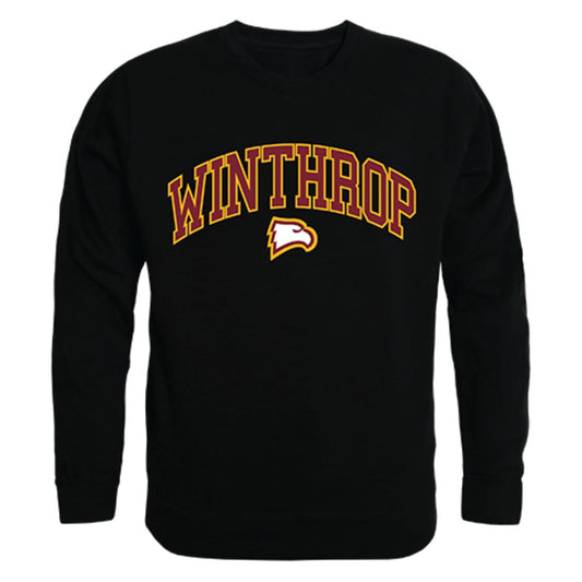 Winthrop University Campus Crewneck Pullover Sweatshirt Sweater Black-Campus-Wardrobe