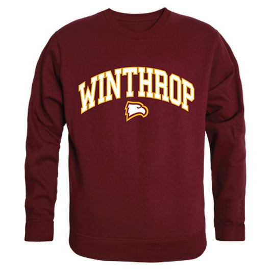 Winthrop University Campus Crewneck Pullover Sweatshirt Sweater Maroon-Campus-Wardrobe
