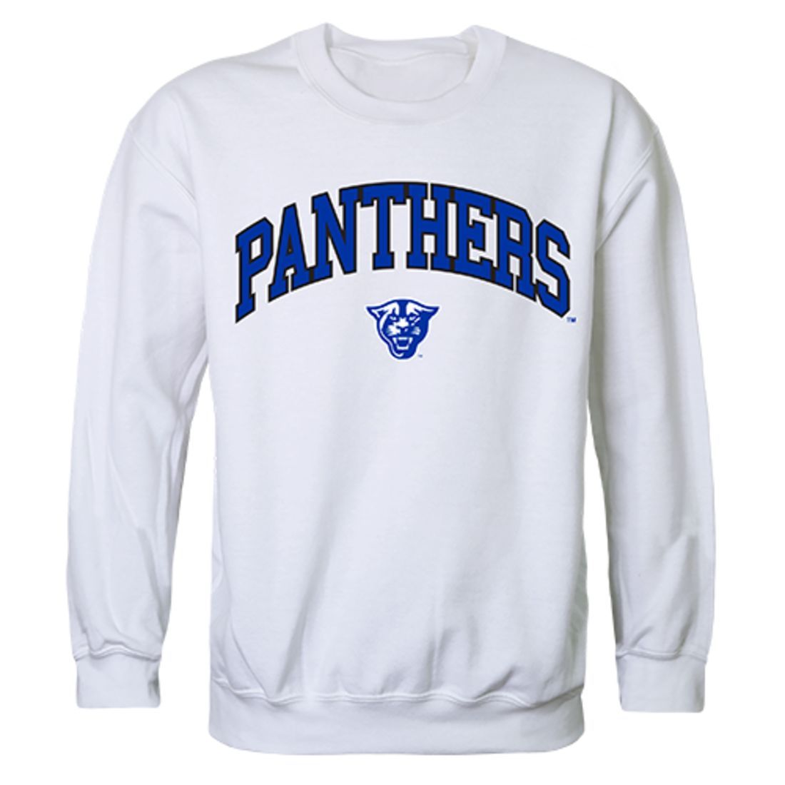 GSU Georgia State University Campus Crewneck Pullover Sweatshirt Sweater White-Campus-Wardrobe