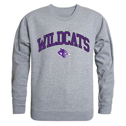 ACU Abilene Christian University Campus Crewneck Pullover Sweatshirt Sweater Heather Grey-Campus-Wardrobe