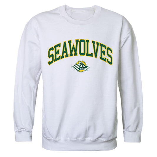 UAA University of Alaska Anchorage Campus Crewneck Pullover Sweatshirt Sweater White-Campus-Wardrobe