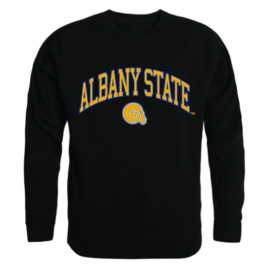 ASU Albany State University Campus Crewneck Pullover Sweatshirt Sweater Black-Campus-Wardrobe