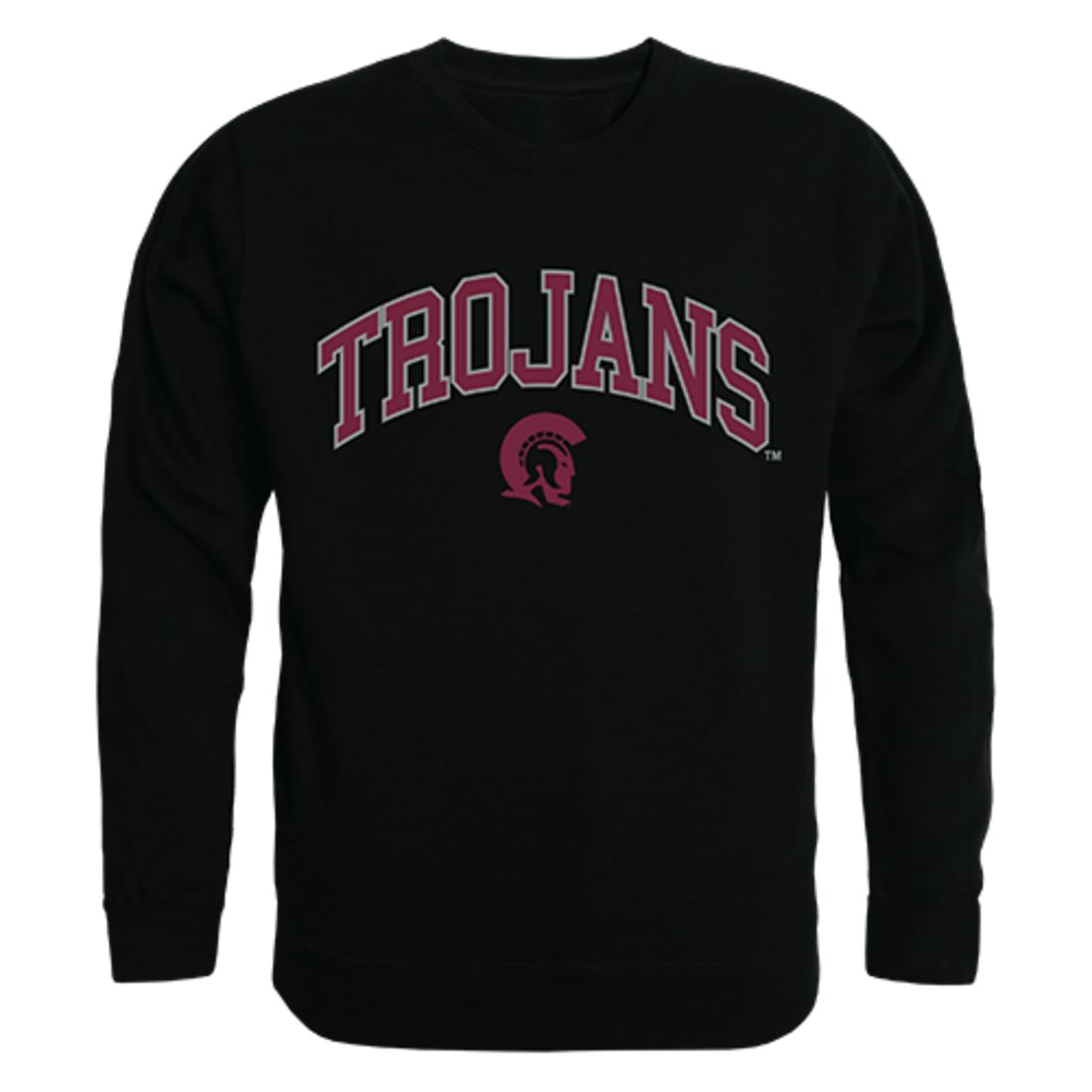 Arkansas at Little Rock Campus Crewneck Pullover Sweatshirt Sweater Black-Campus-Wardrobe