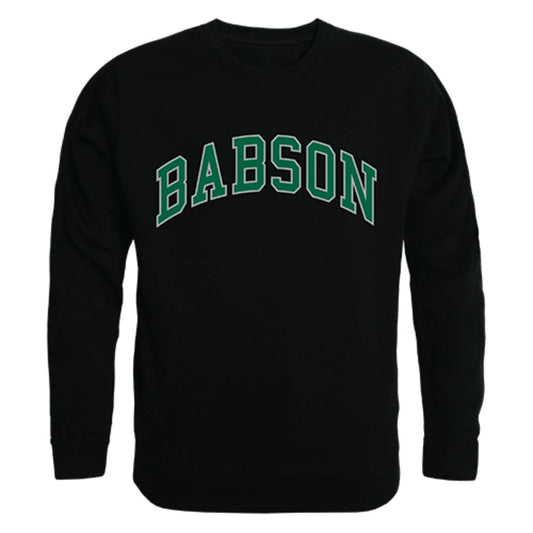 Babson College Campus Crewneck Pullover Sweatshirt Sweater Black-Campus-Wardrobe