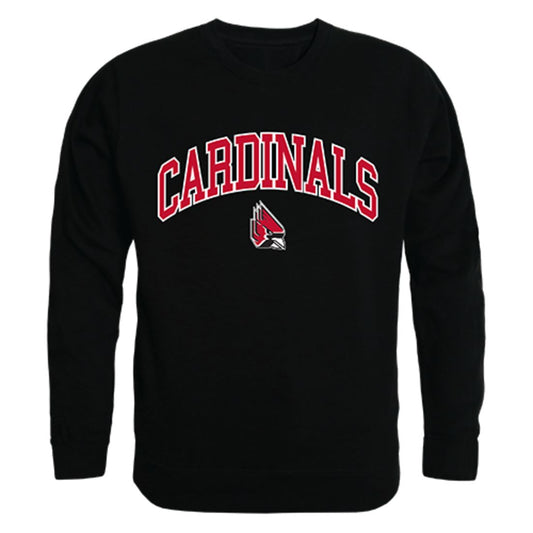 BSU Ball State University Campus Crewneck Pullover Sweatshirt Sweater Black-Campus-Wardrobe