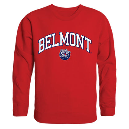 Belmont State University Campus Crewneck Pullover Sweatshirt Sweater Red-Campus-Wardrobe