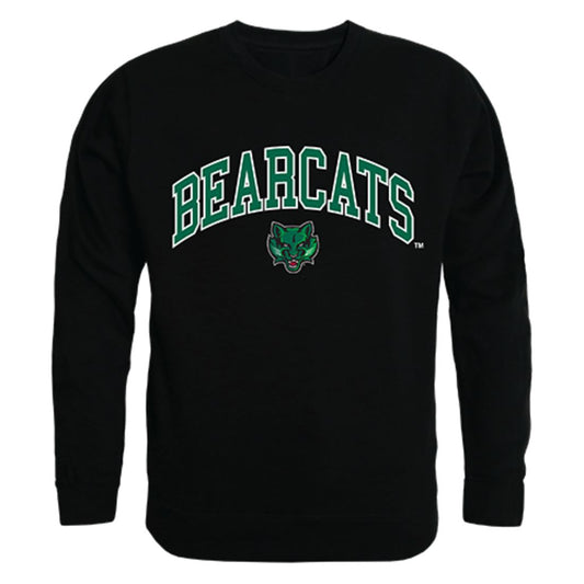SUNY Binghamton University Campus Crewneck Pullover Sweatshirt Sweater Black-Campus-Wardrobe