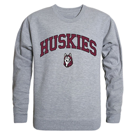 Bloomsburg University Campus Crewneck Pullover Sweatshirt Sweater Heather Grey-Campus-Wardrobe