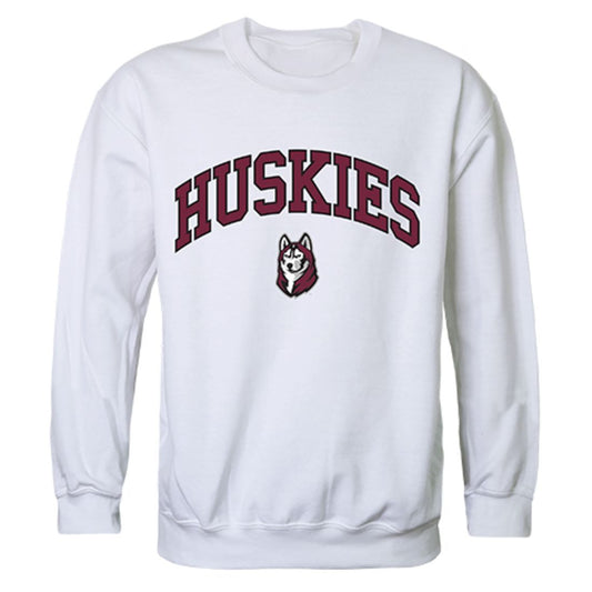 Bloomsburg University Campus Crewneck Pullover Sweatshirt Sweater White-Campus-Wardrobe