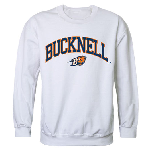 Bucknell University Campus Crewneck Pullover Sweatshirt Sweater White-Campus-Wardrobe